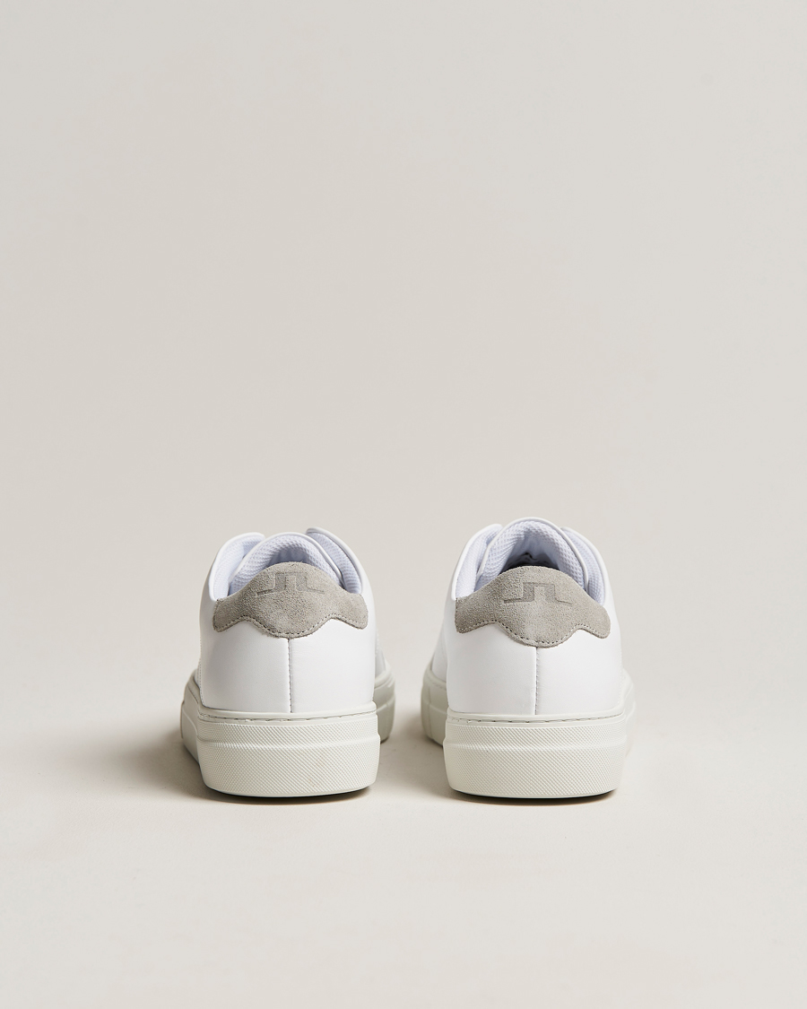 Men | J.Lindeberg Art Signature Leather Sneaker White | J.Lindeberg | Art Signature Leather Sneaker White
