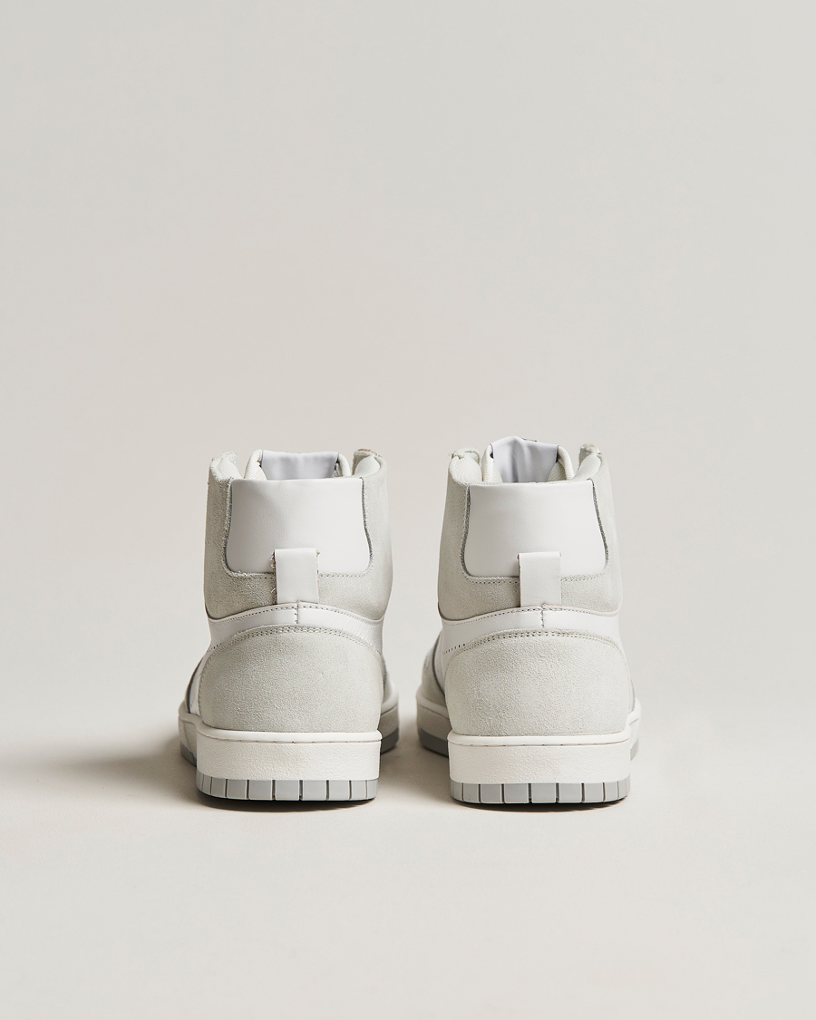 Men | J.Lindeberg Kane High Top Leather Sneaker White | J.Lindeberg | Kane High Top Leather Sneaker White