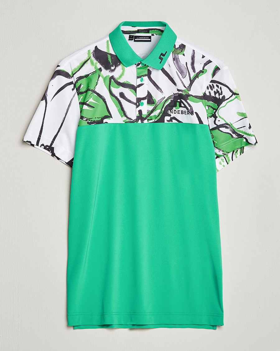 Men | Polo Shirts | J.Lindeberg | Jeff Masters TX Jersey Polo White