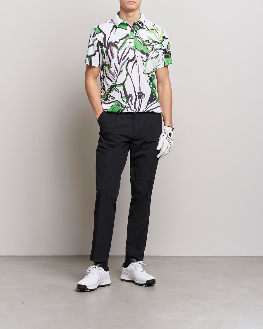 Men | Polo Shirts | J.Lindeberg | KV Masters TX Jersey Polo White