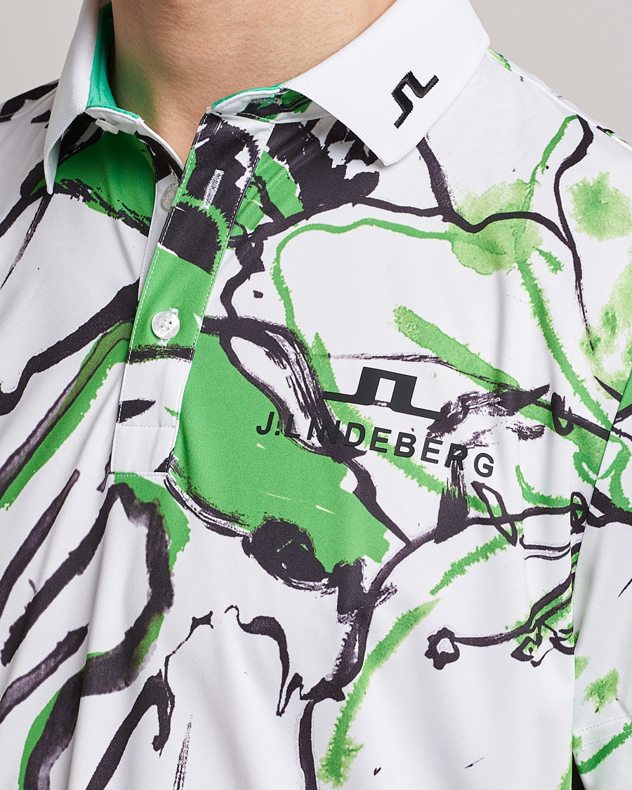 Men | Polo Shirts | J.Lindeberg | KV Masters TX Jersey Polo White