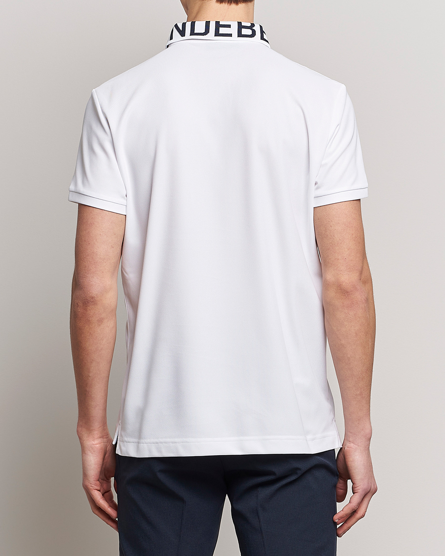 Men | Polo Shirts | J.Lindeberg | Gus Regular Polo White