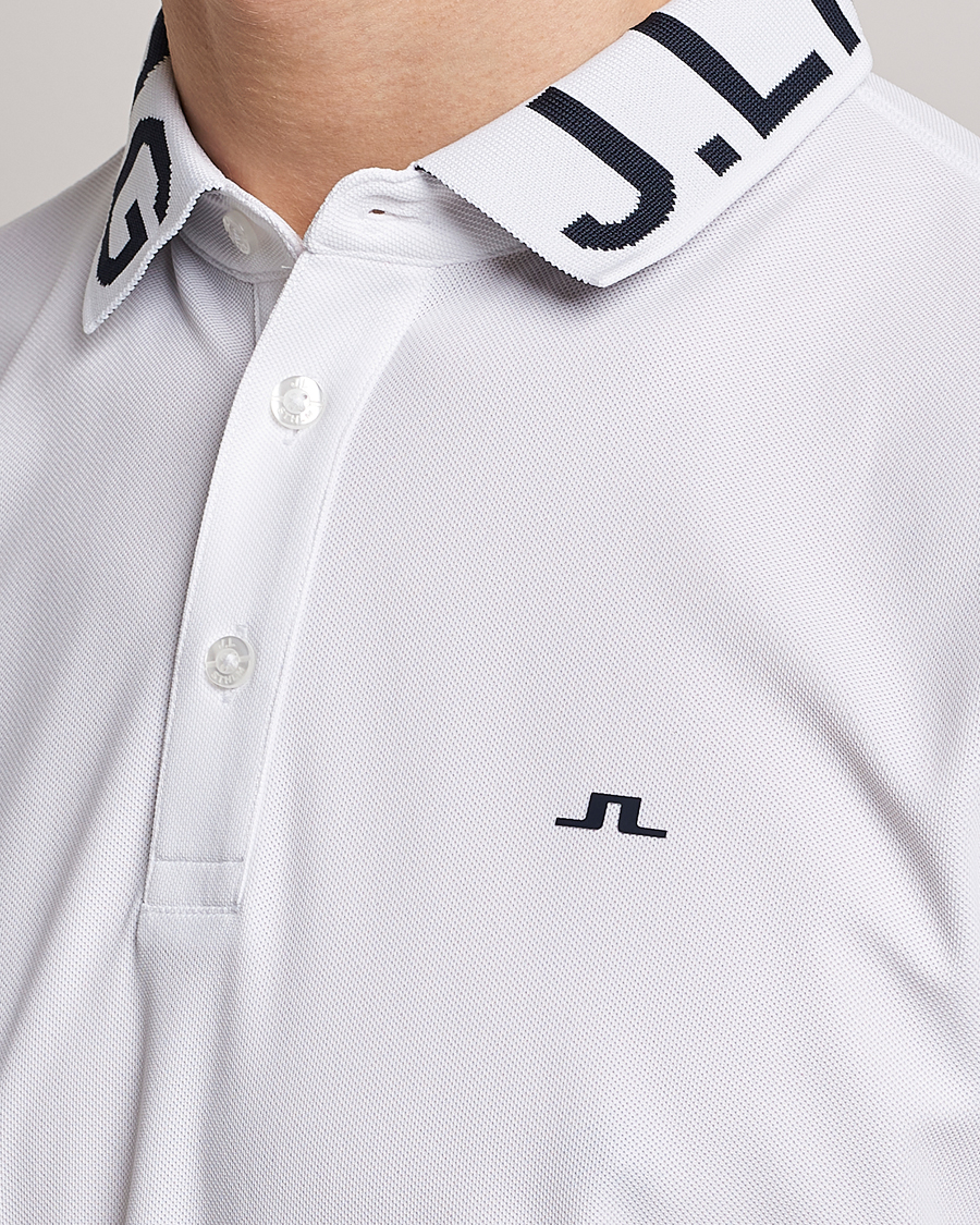 Men | Polo Shirts | J.Lindeberg | Gus Regular Polo White