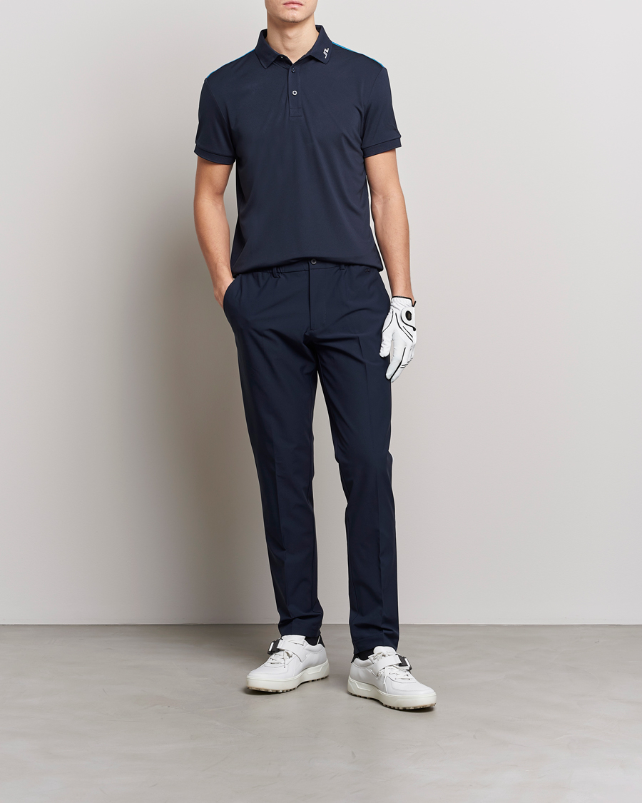 Men | Polo Shirts | J.Lindeberg | Jeff Regular Fit Polo Navy