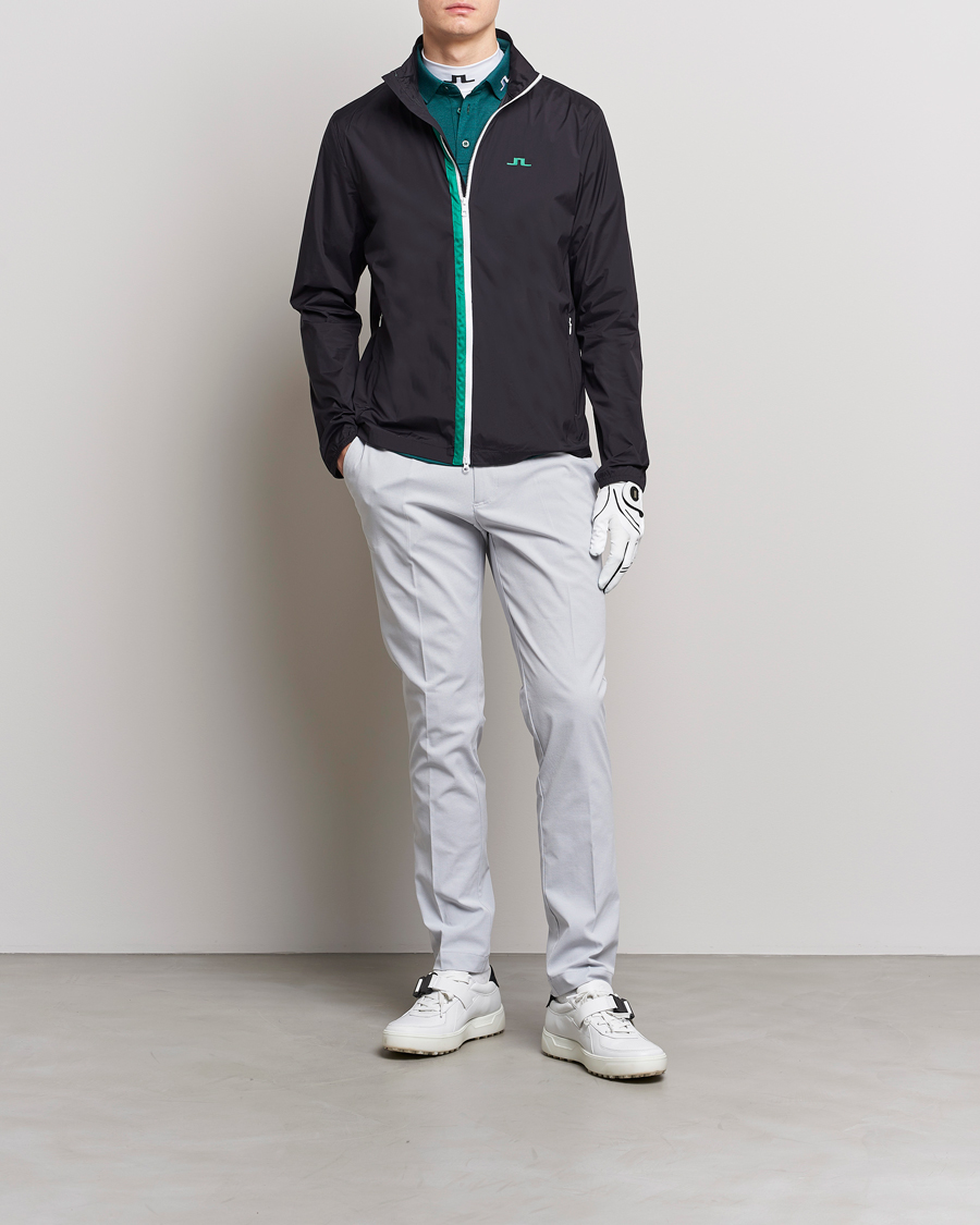 Men | Coats & Jackets | J.Lindeberg | Ash Light Packable Jacket Black