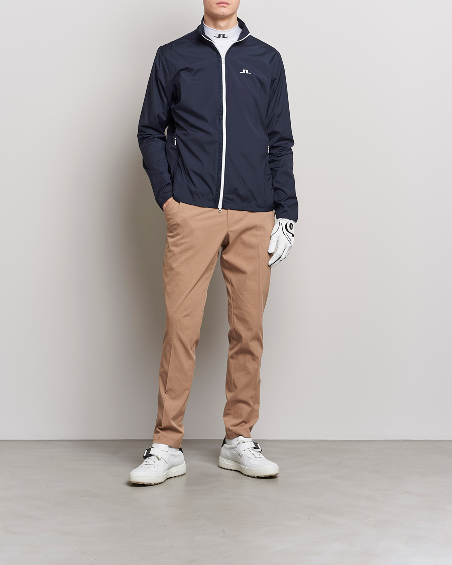 Men | Trousers | J.Lindeberg | Vent Golf Trousers Tiger Brown