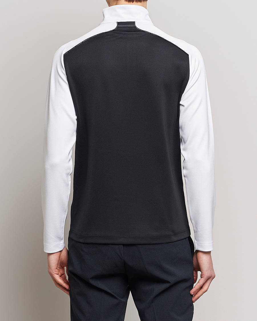 Men | Sweaters & Knitwear | J.Lindeberg | Terry Mid Layer Half Zip White