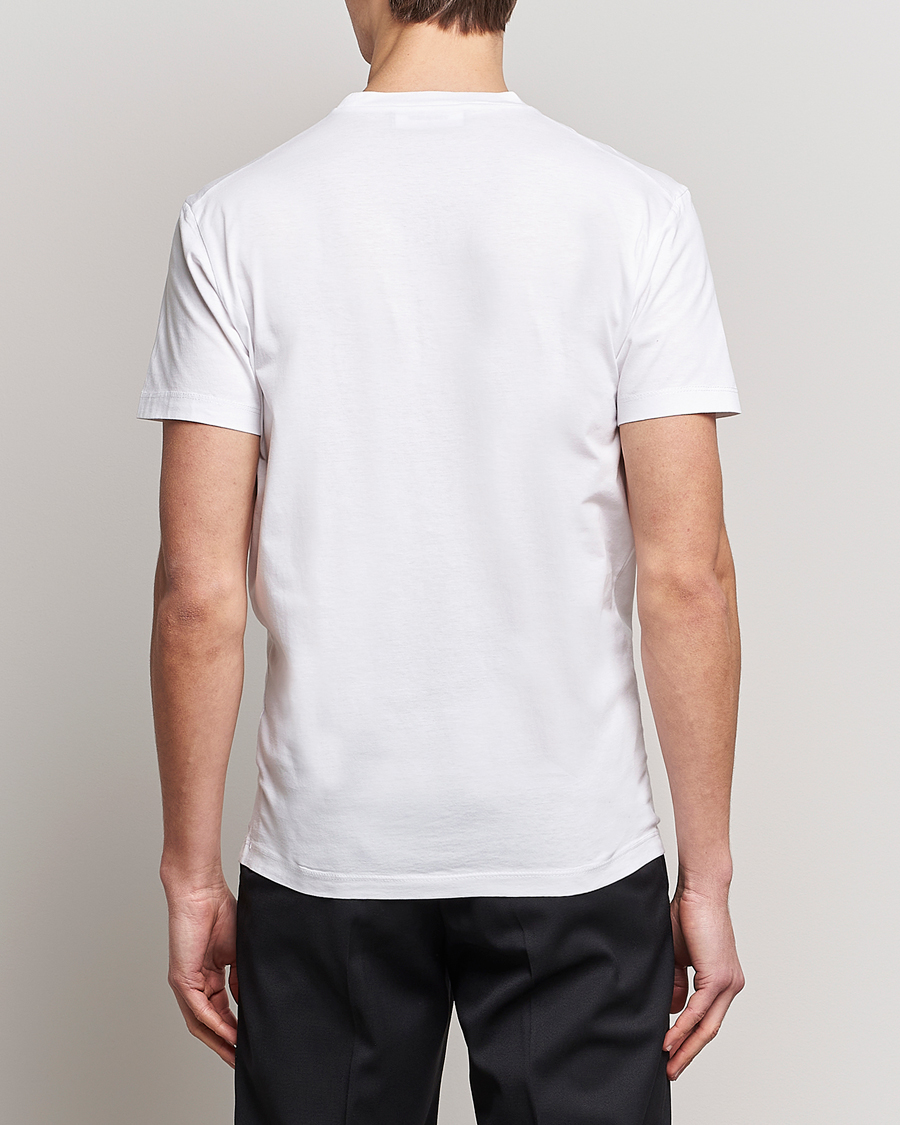Men | T-Shirts | Dsquared2 | Surf Beach Tee White