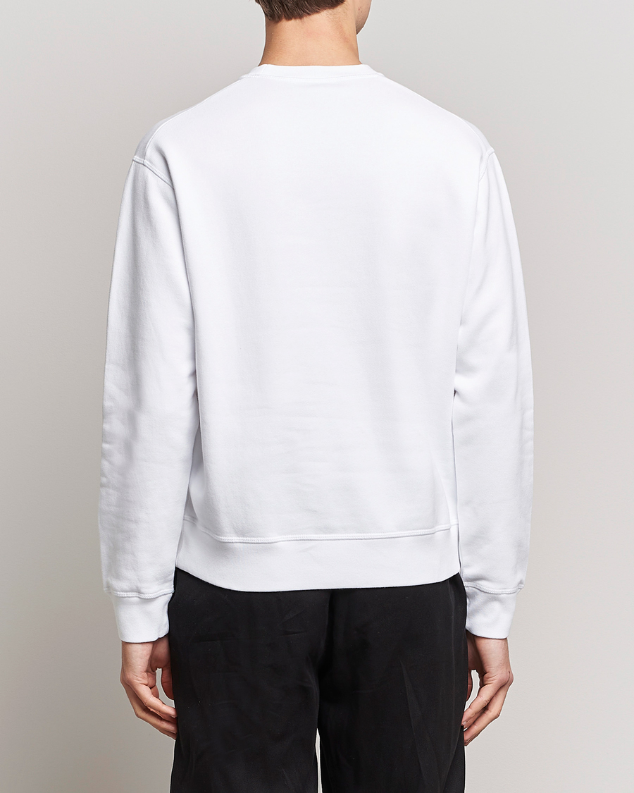 Men | Sweaters & Knitwear | Dsquared2 | Icon Transparent Logo Sweatshirt White