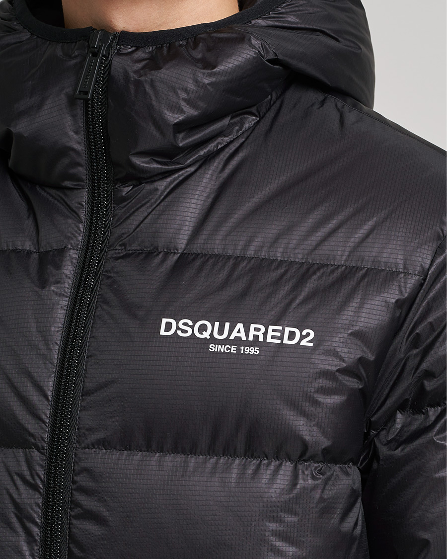 Dsquared2 Down Puffer Jacket Black at CareOfCarl.com