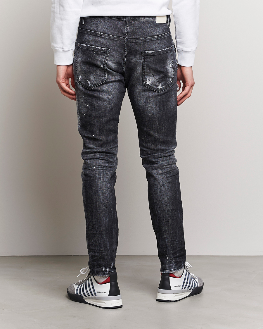 Men | Jeans | Dsquared2 | Skater Jeans Medium Black Wash