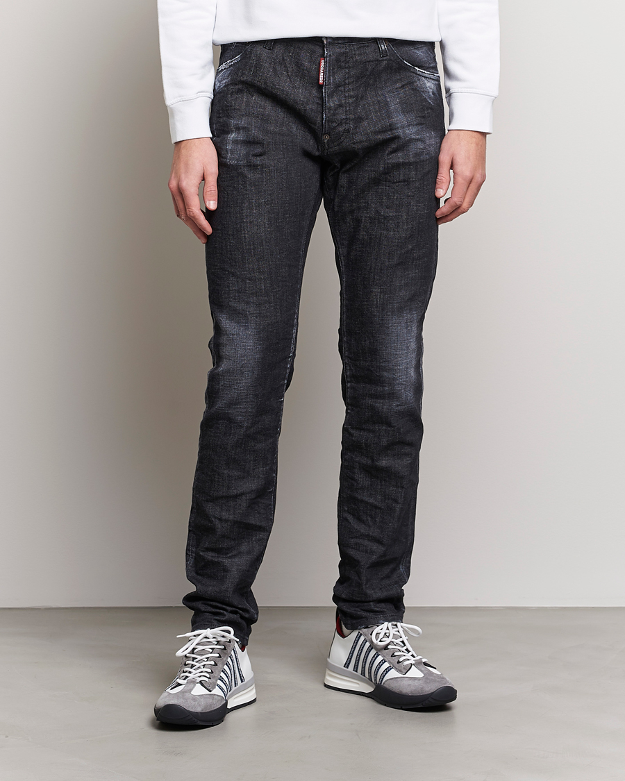 Men | Grey jeans | Dsquared2 | Cool Guy Jeans Black Wash