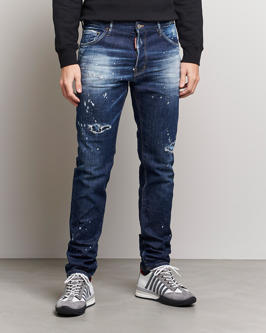 Dsquared2 Cool Guy Jeans Dark Blue Wash at CareOfCarl.com