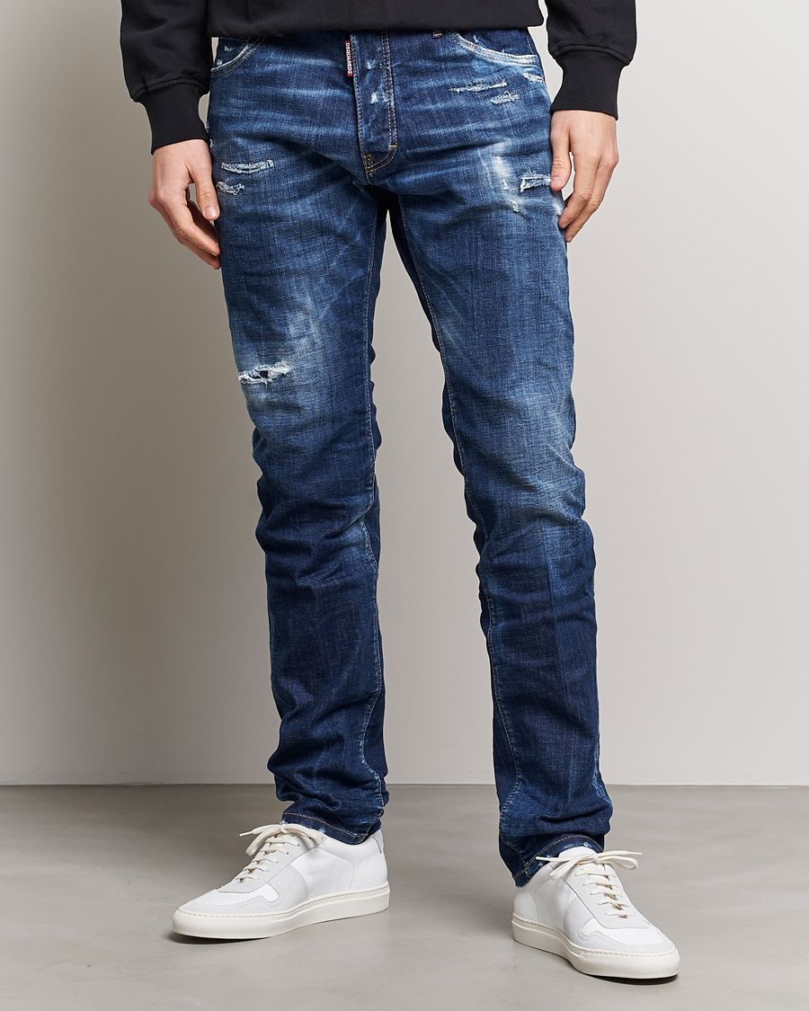 Men | Jeans | Dsquared2 | Cool Guy Jeans Deep Blue Wash