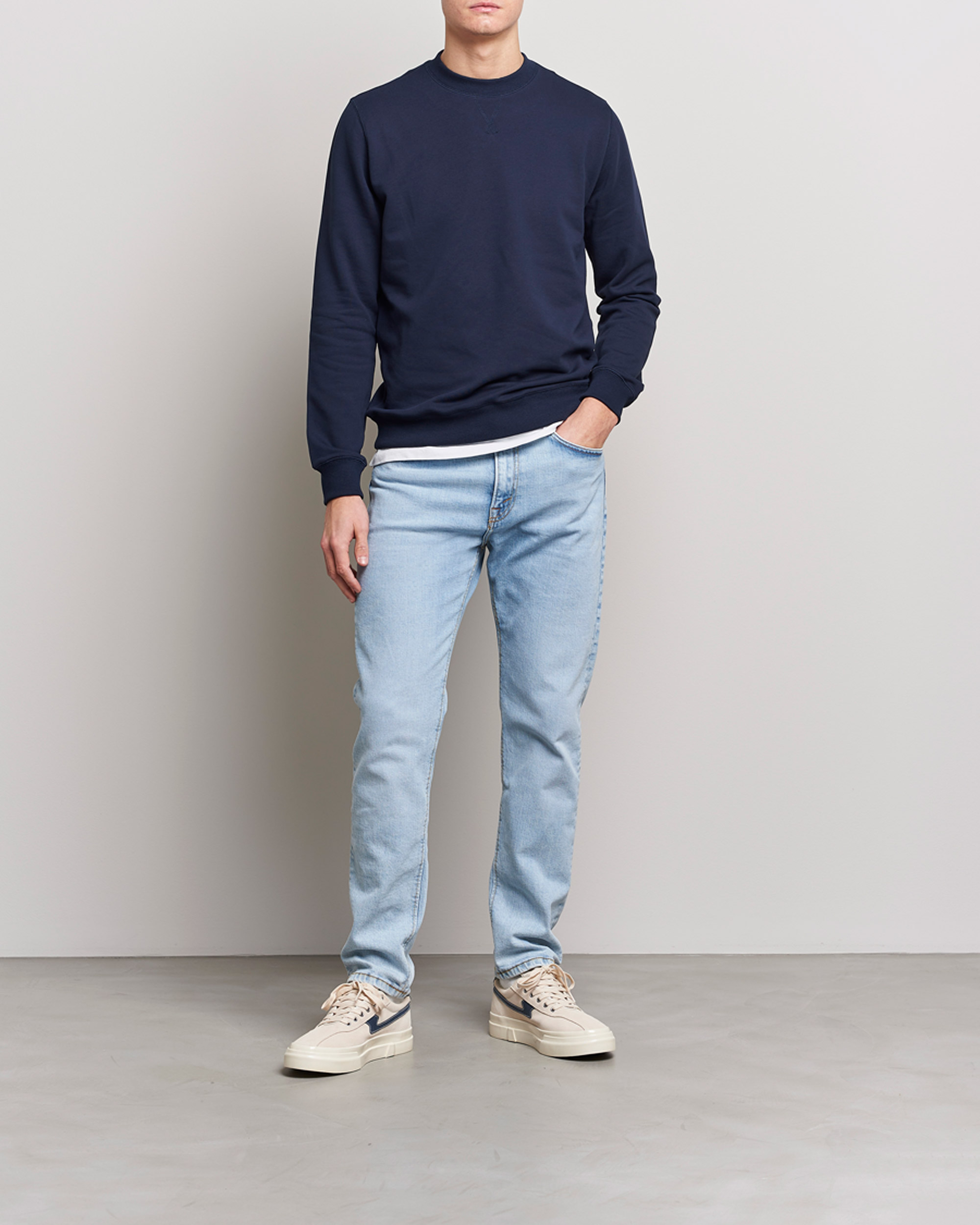 Men | Jeans | Jeanerica | TM005 Tapered Jeans Moda Blue