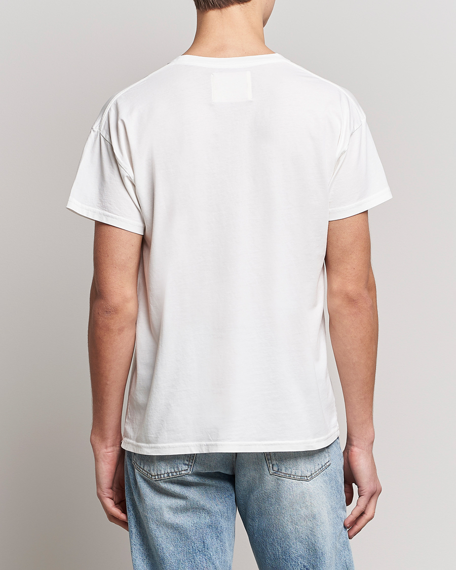 Men | T-Shirts | Jeanerica | Marcel Crew Neck T-Shirt White