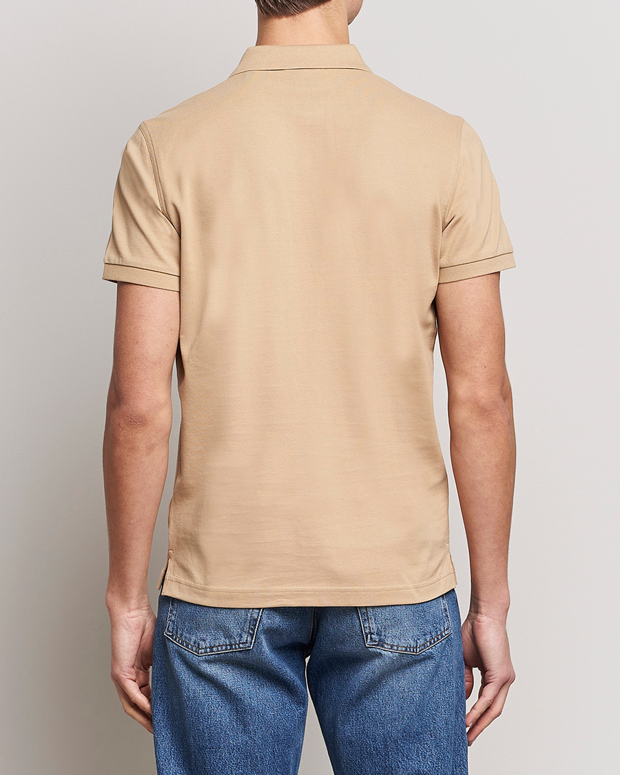 Men | Polo Shirts | GANT | Original Pique Short Sleeve Rugger Hazelwood Beige