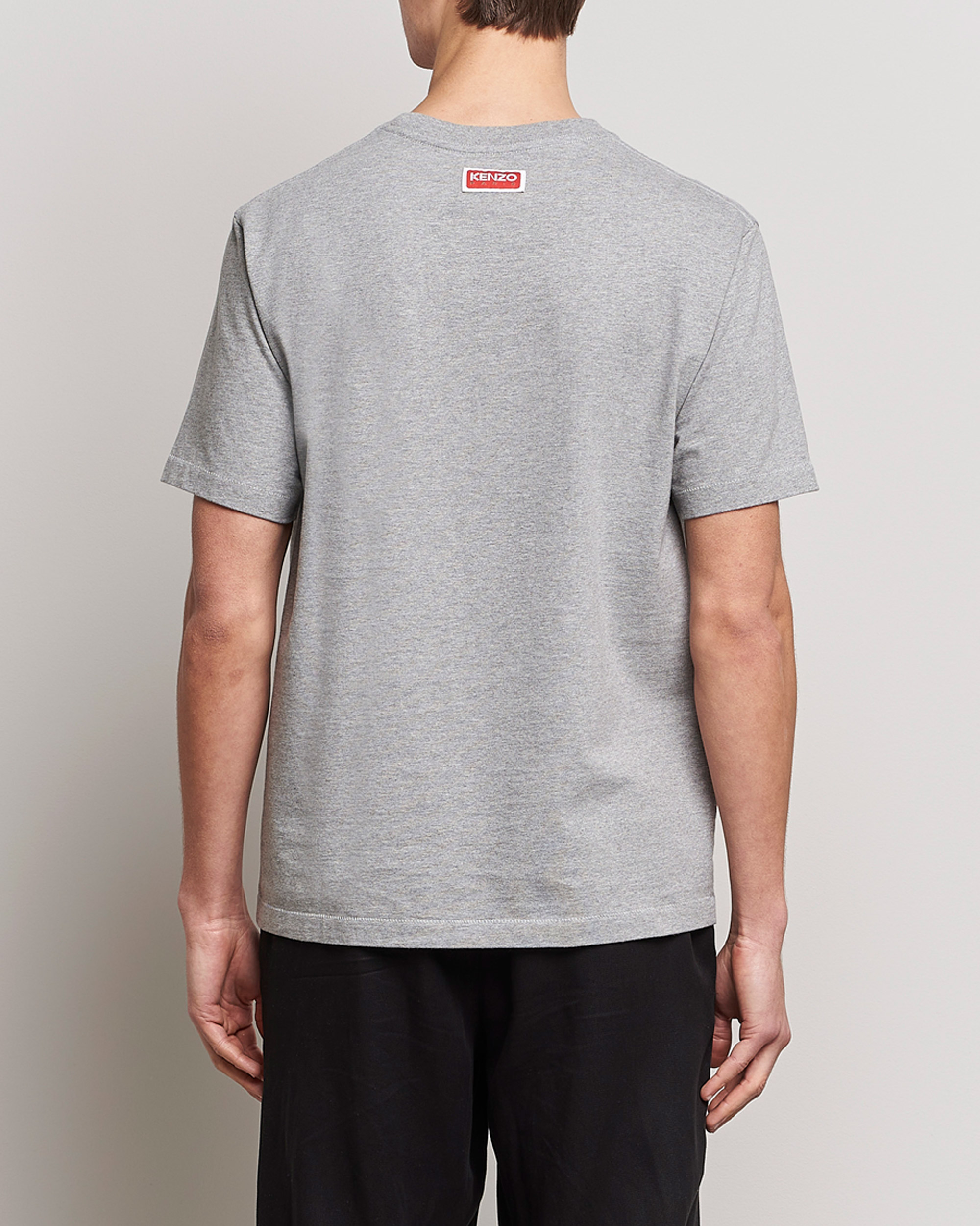 Men | T-Shirts | KENZO | College Classic T-Shirt Pearl Grey