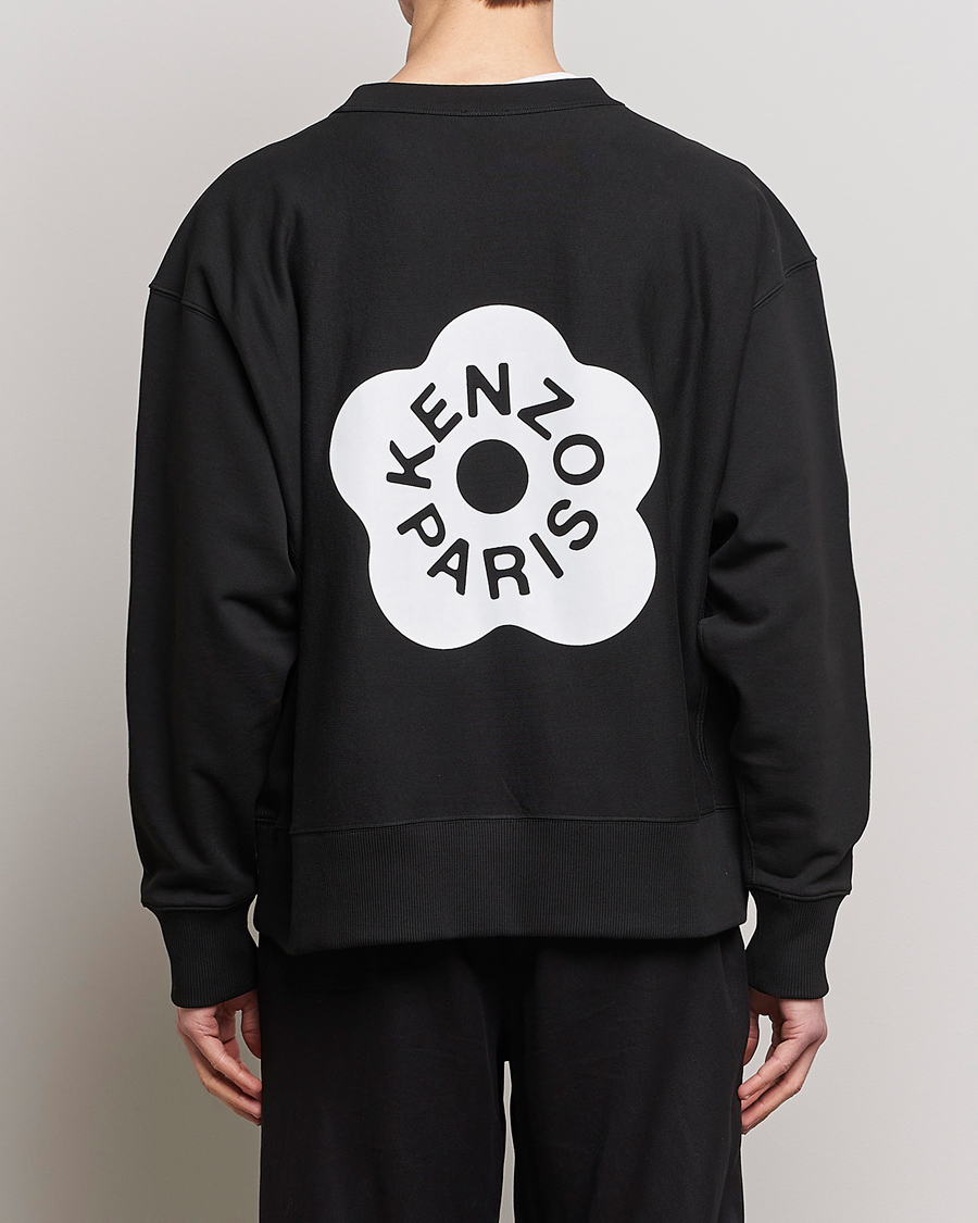 Men | Sweaters & Knitwear | KENZO | Boke Flower Sweatshirt Black