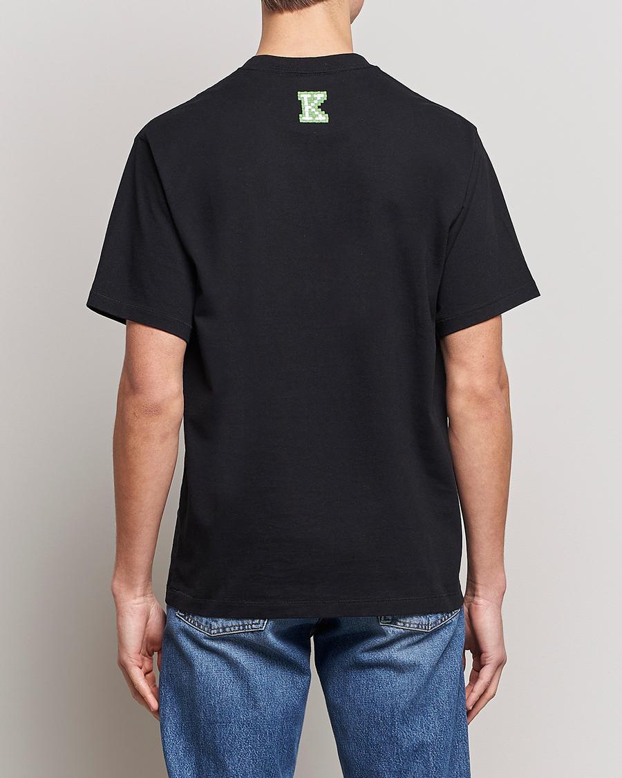 Men | T-Shirts | KENZO | Pixel Oversize T-Shirt Black