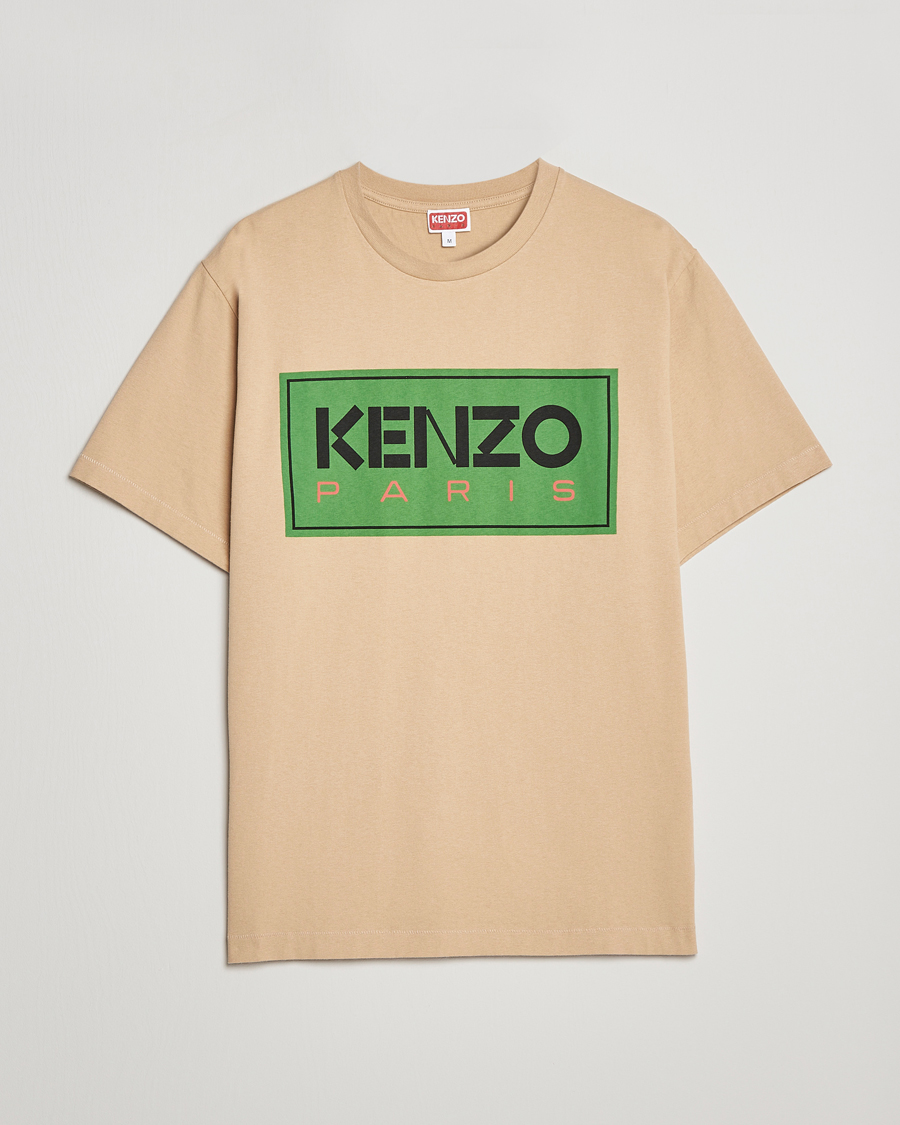 Men | T-Shirts | KENZO | Paris Classic T-Shirt Beige