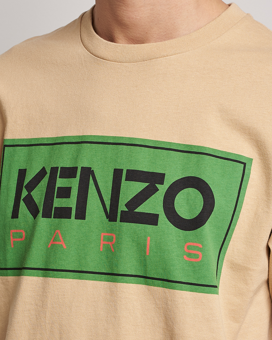 Men | T-Shirts | KENZO | Paris Classic T-Shirt Beige