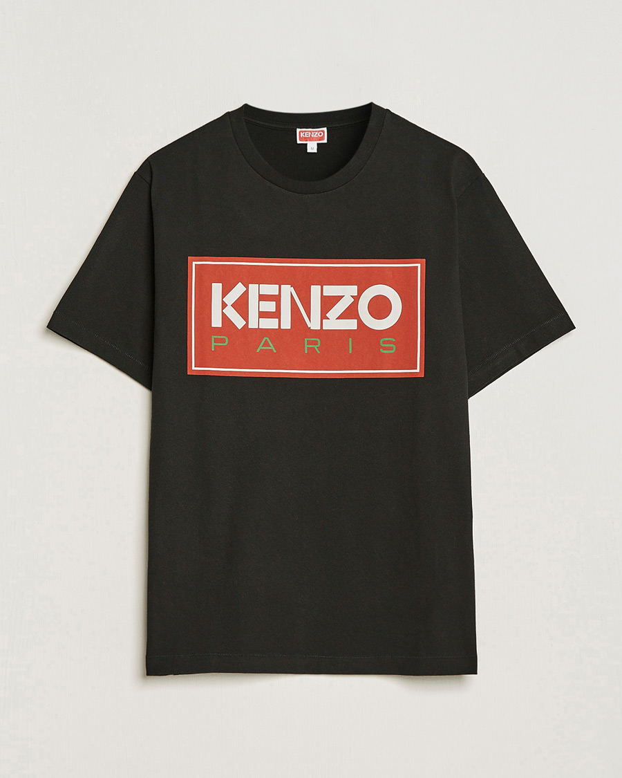 Men | T-Shirts | KENZO | Paris Classic T-Shirt Black