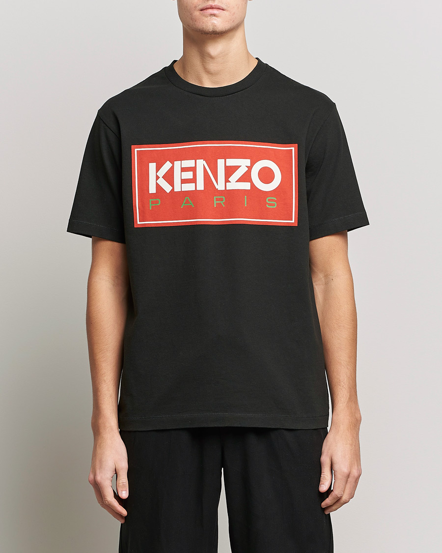 Men | Black t-shirts | KENZO | Paris Classic T-Shirt Black