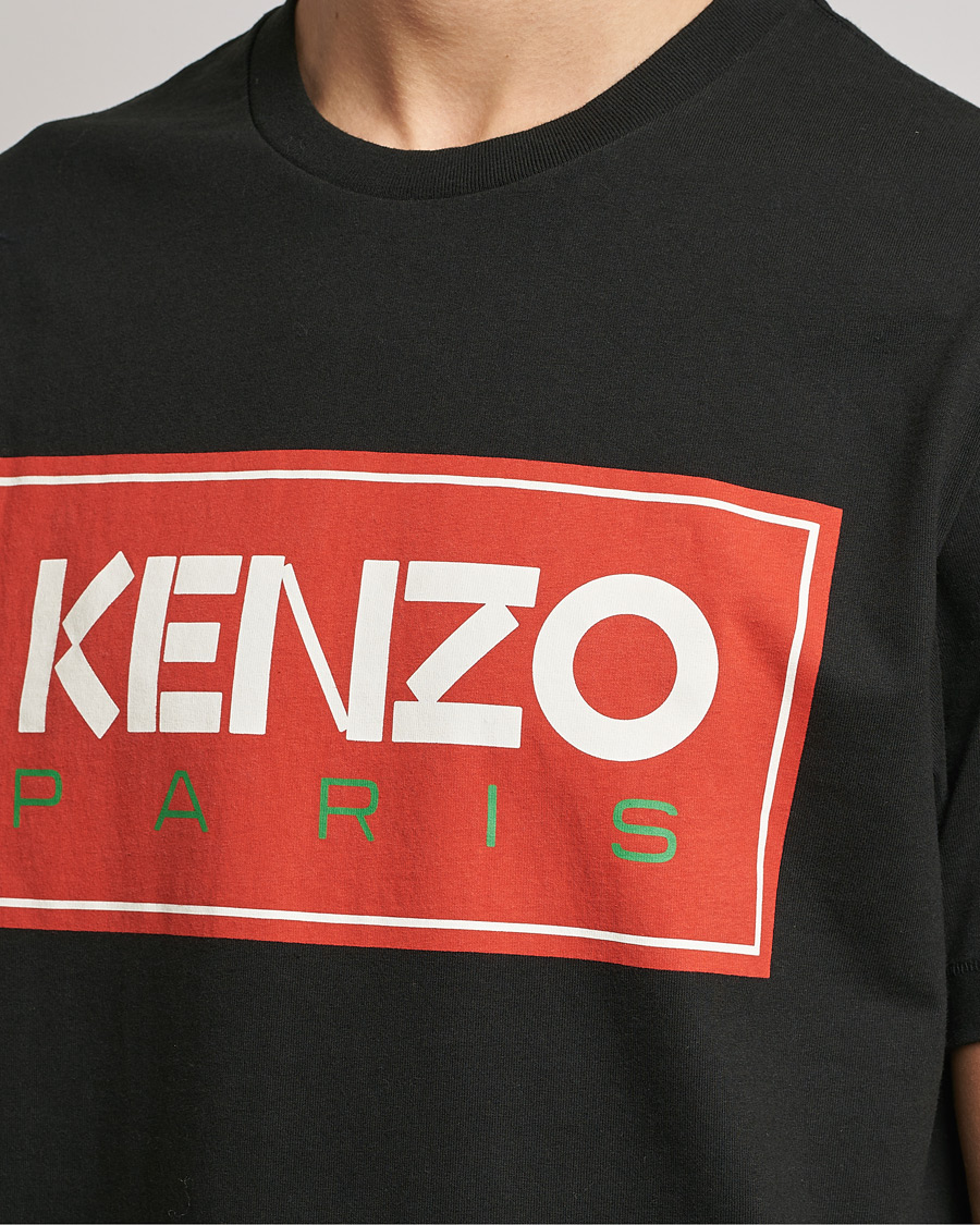 Men | T-Shirts | KENZO | Paris Classic T-Shirt Black
