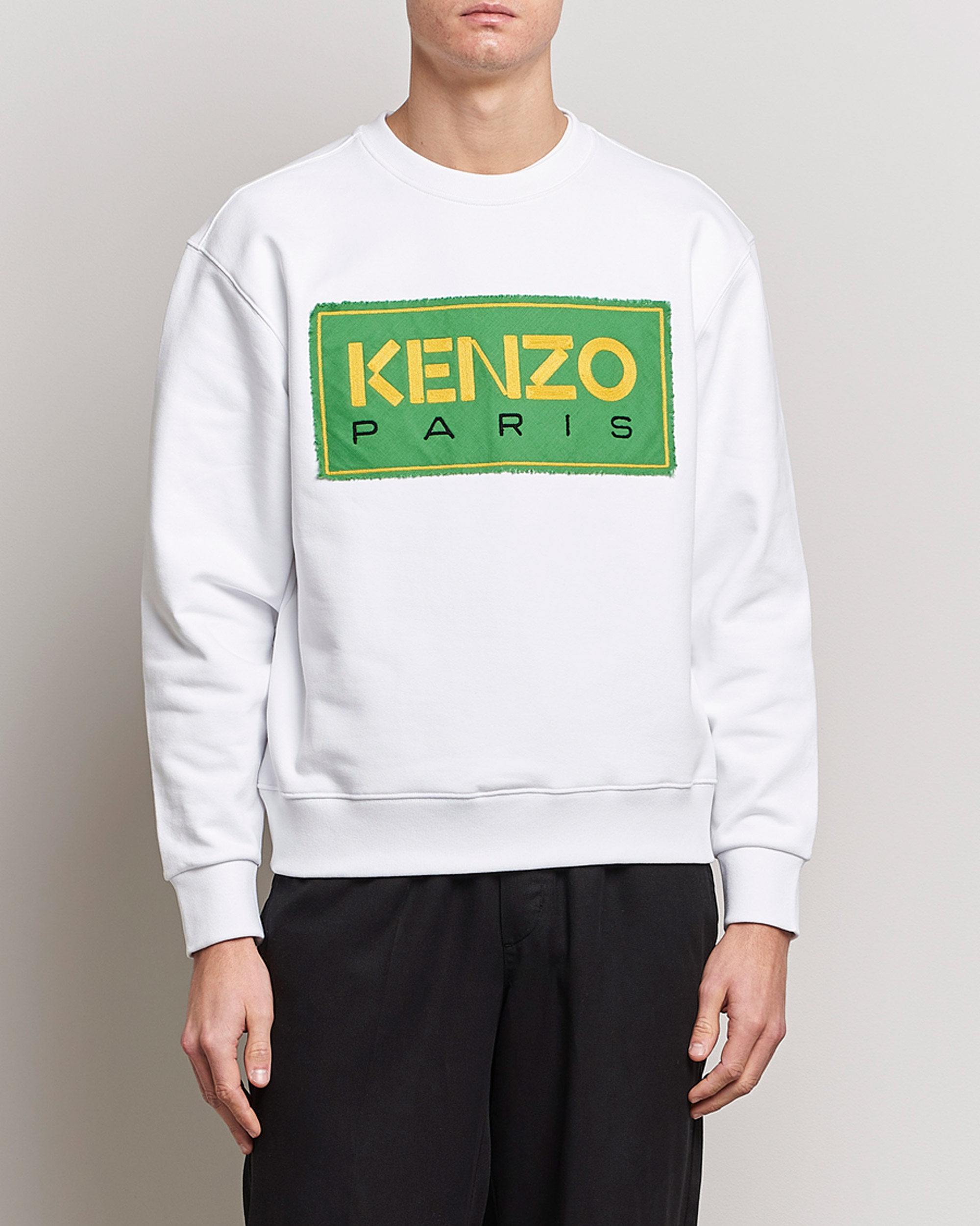 Men | Sweatshirts | KENZO | Paris Classic Sweatshirt White
