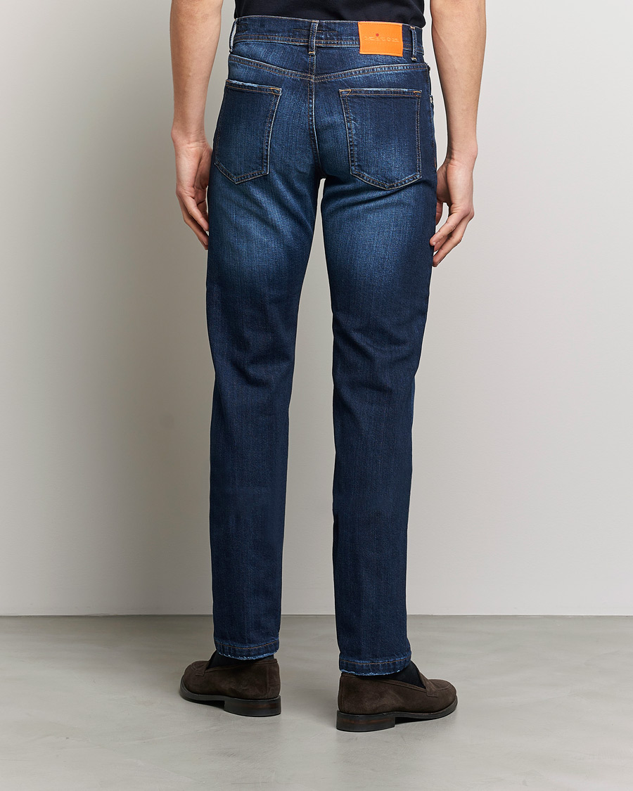 Men | Jeans | Kiton | Kurabo Denim Jeans Dark Indigo