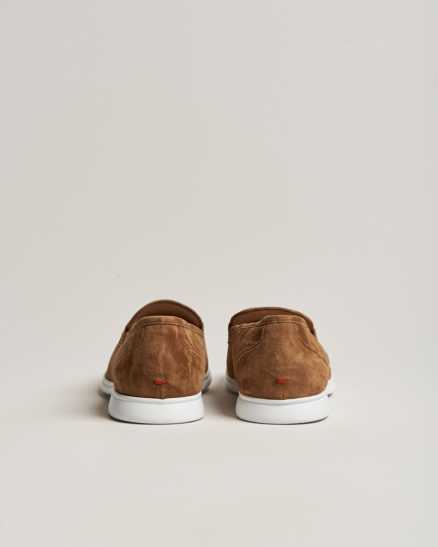 Men | Kiton Summer Loafers Brown Suede | Kiton | Summer Loafers Brown Suede
