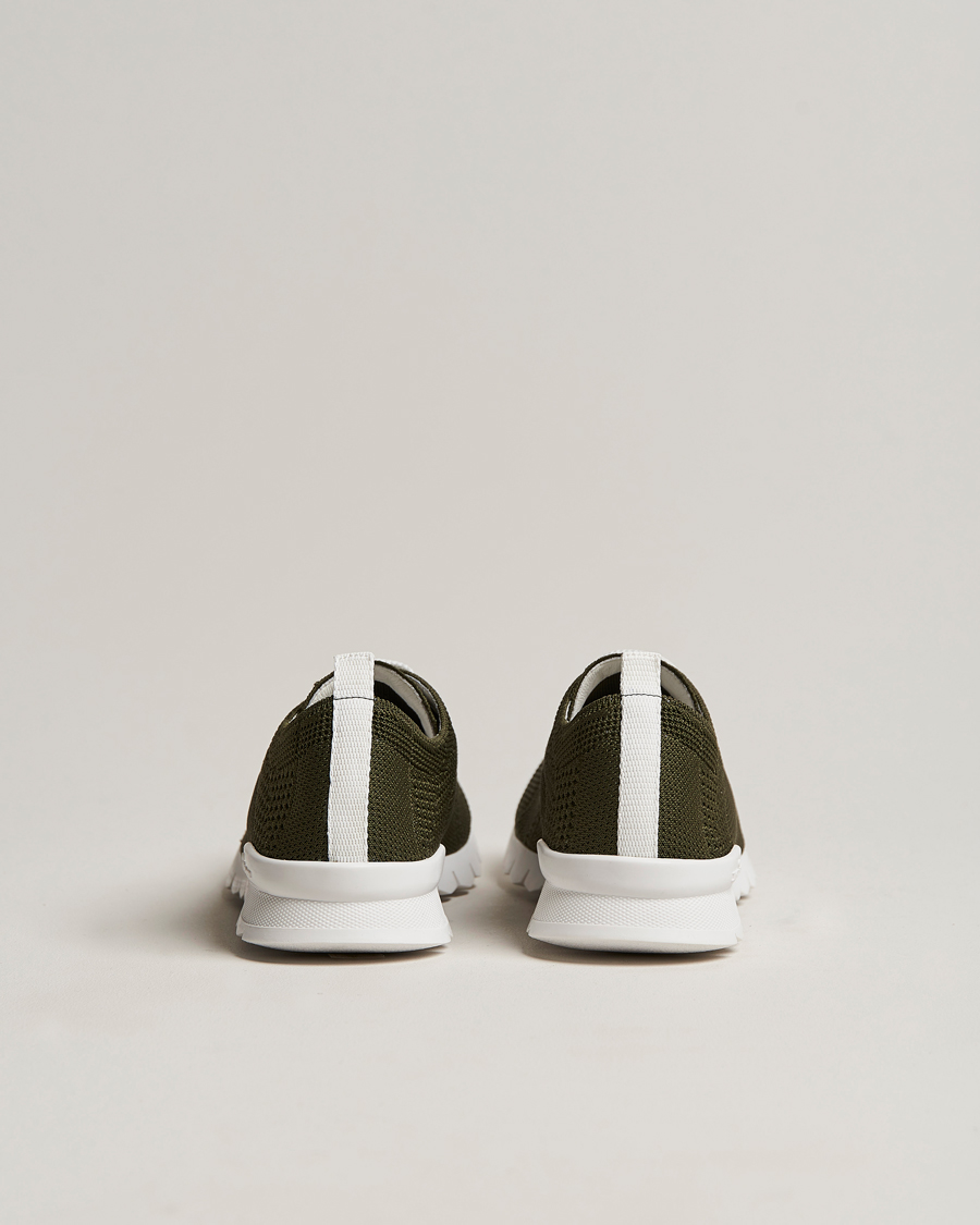 Men | Kiton Mesh Running Sneakers Dark Olive | Kiton | Mesh Running Sneakers Dark Olive