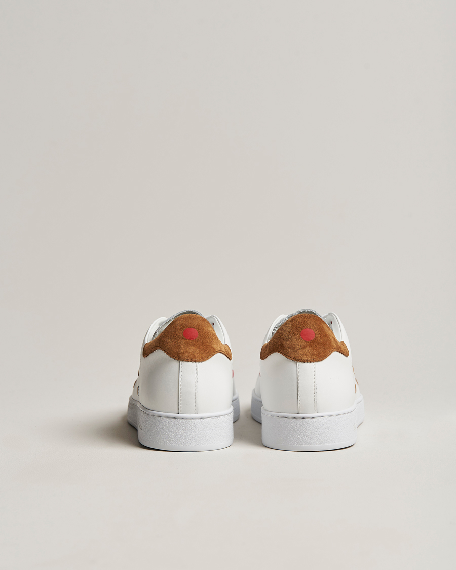 Men | Kiton Plain Sneakers White Calf | Kiton | Plain Sneakers White Calf