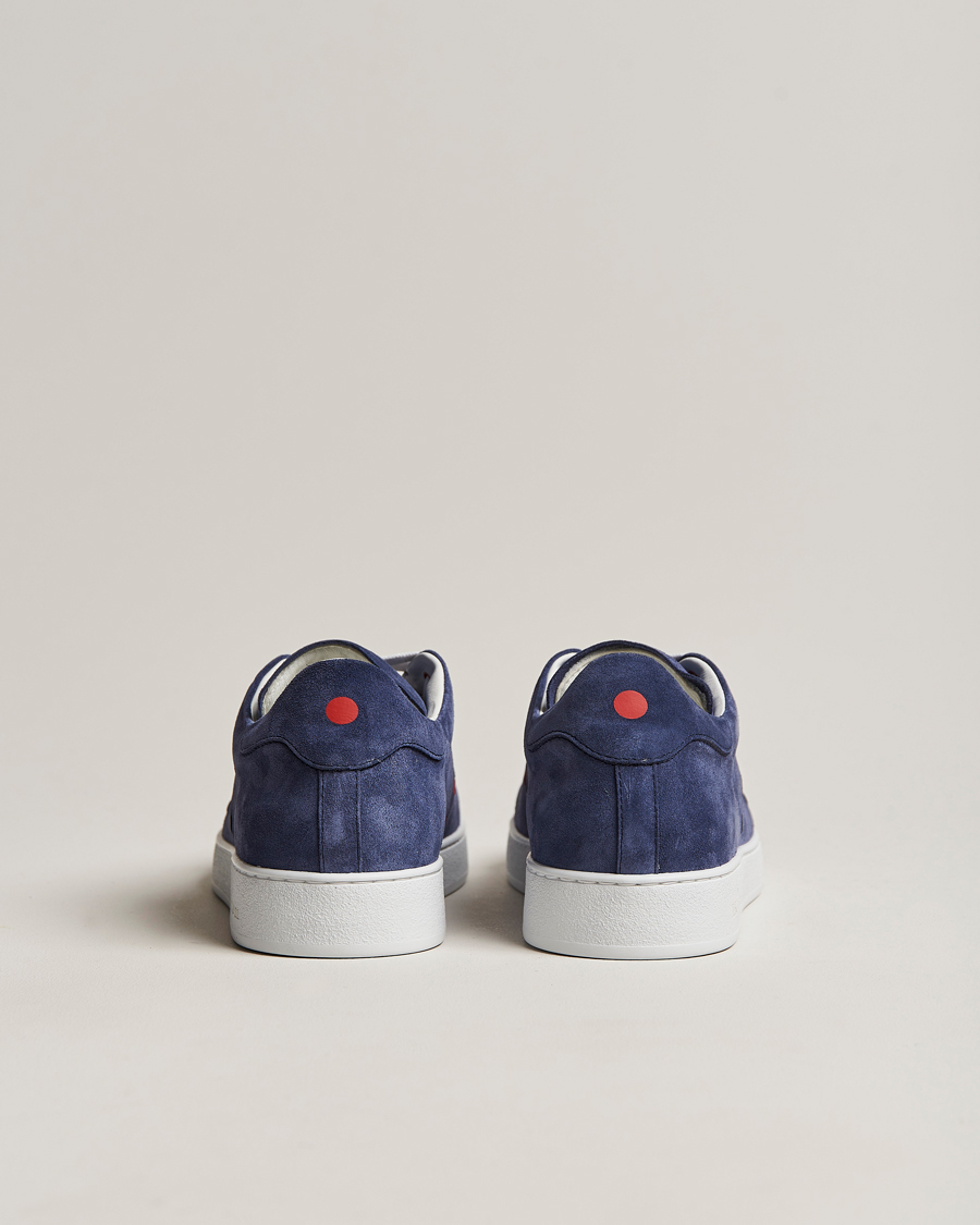 Men | Kiton Plain Sneakers Navy Suede | Kiton | Plain Sneakers Navy Suede