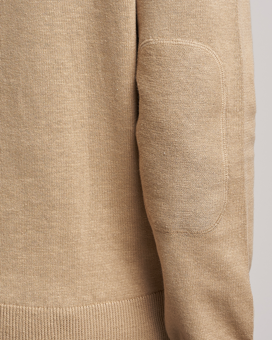 Men | Sweaters & Knitwear | Morris | Harold Summer Crew Neck Camel