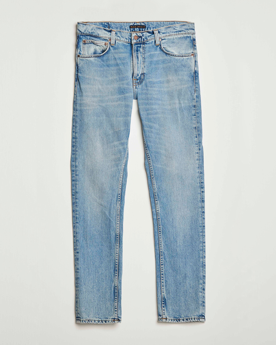 Men | Jeans | Nudie Jeans | Lean Dean Jeans Cloud Blue