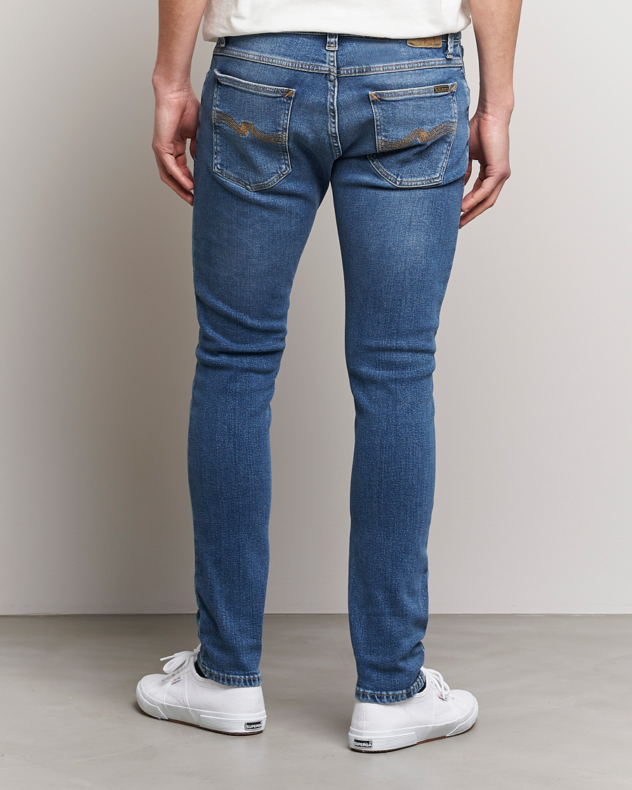 Men | Jeans | Nudie Jeans | Tight Terry Jeans Inbetween Blues