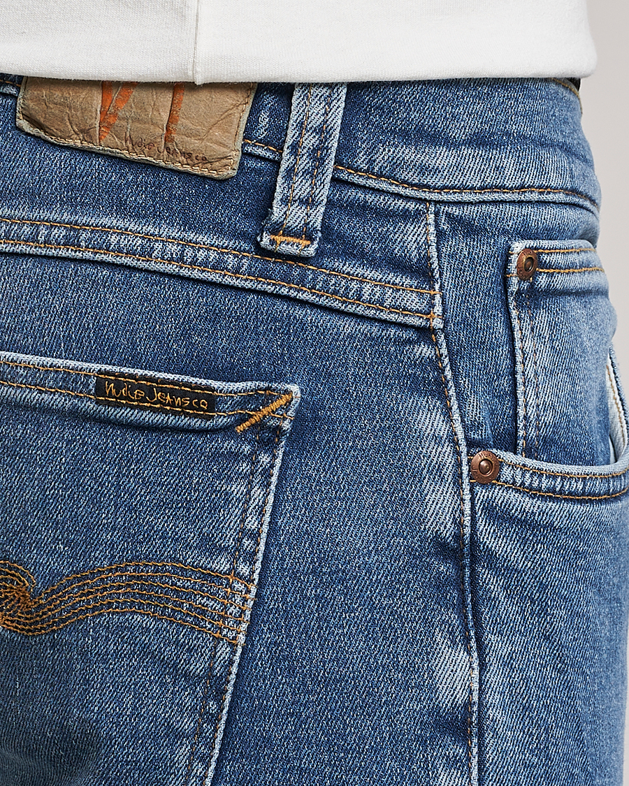 Men | Jeans | Nudie Jeans | Tight Terry Jeans Inbetween Blues