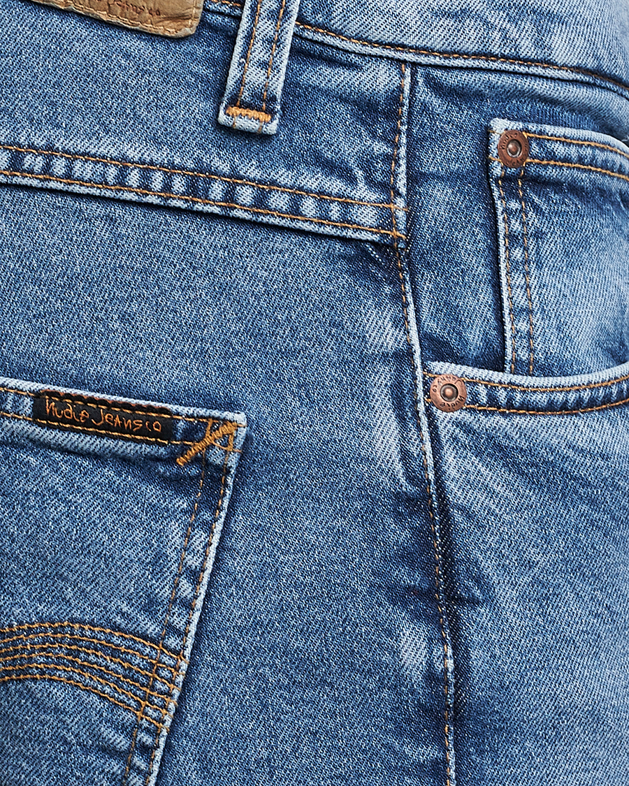 Men | Jeans | Nudie Jeans | Grim Tim Jeans Worn Pale Blue