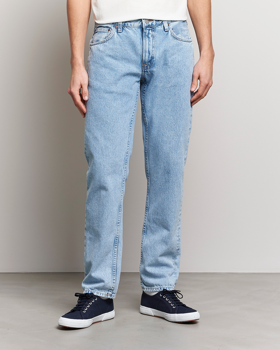 Men | Straight leg | Nudie Jeans | Gritty Jackson Jeans Sunny Blue