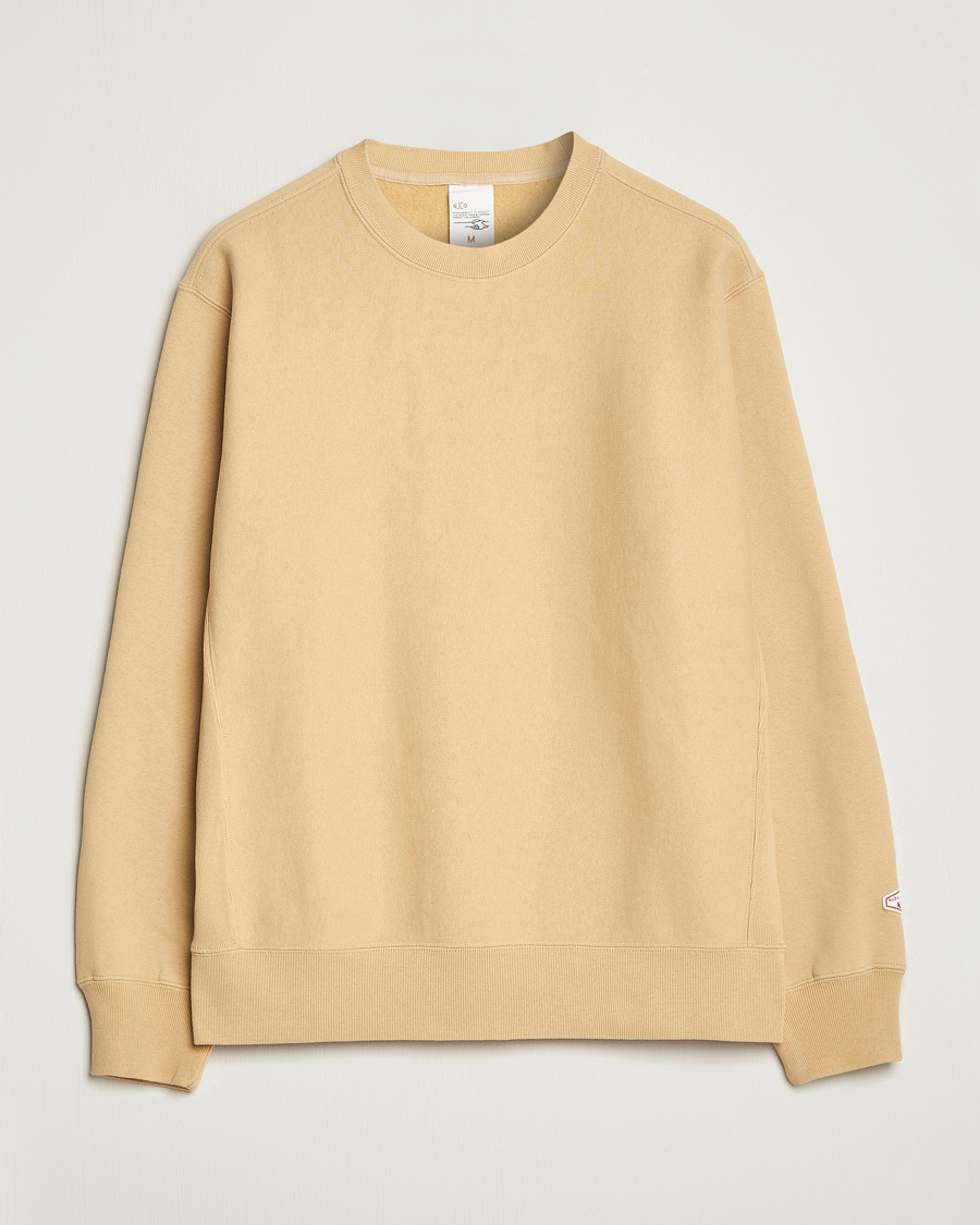 Men | Sweaters & Knitwear | Nudie Jeans | Hasse Crew Neck Sweatshirt Faded Sun