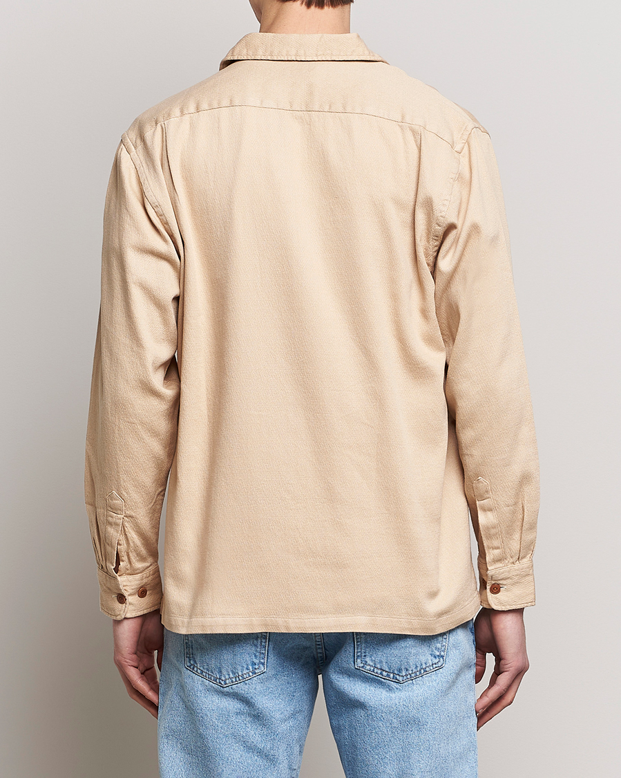 Men | Shirts | Nudie Jeans | Vincent Floral Overshirt Cream