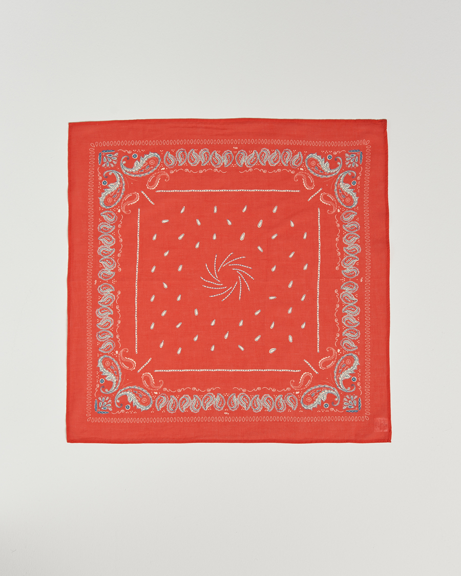 Men | Nudie Jeans Ingrid Bandana Red | Nudie Jeans | Ingrid Bandana Red