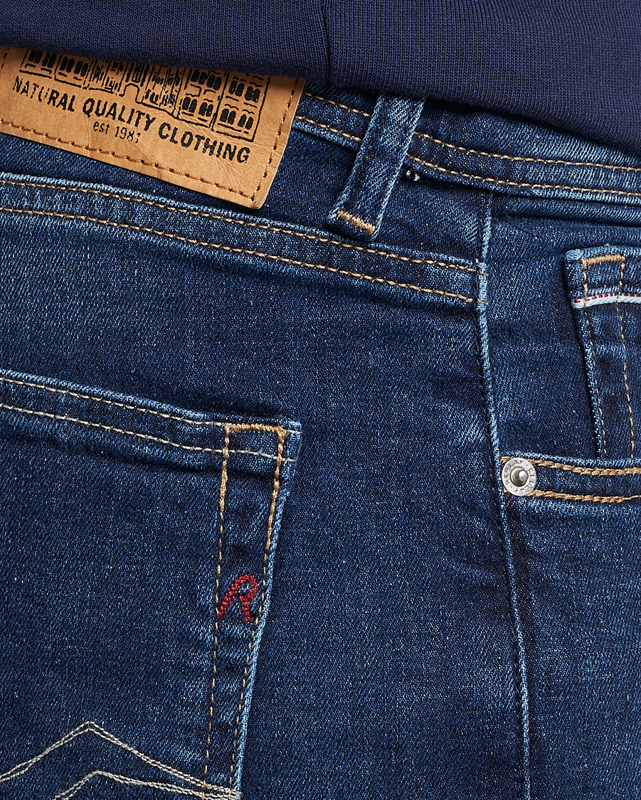 Men | Jeans | Replay | Grover Straight Fit Stretch Jeans Dark Blue