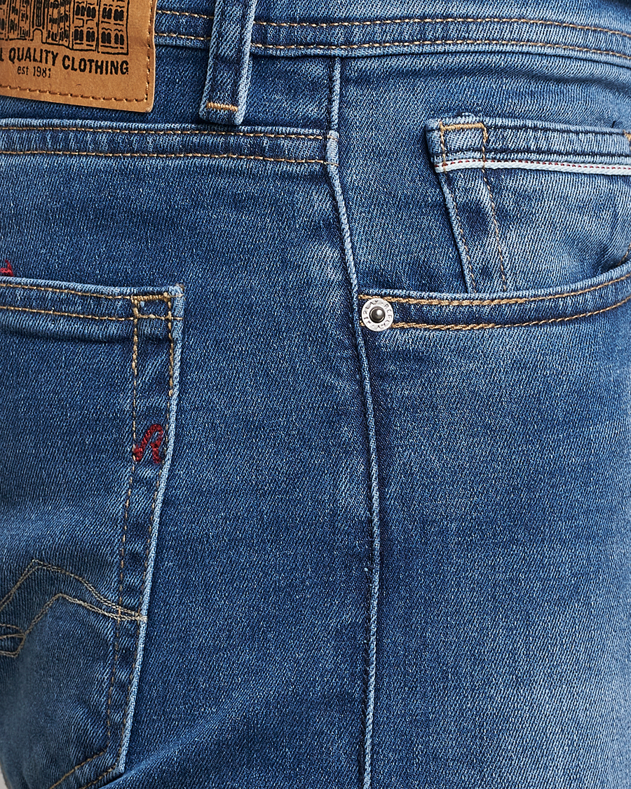 Men | Jeans | Replay | Grover Straight Fit Stretch Jeans Medium Blue