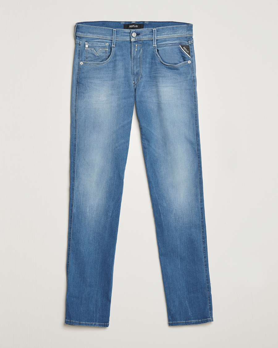 Blue Replay Jeans at Anbass 360 Hyperflex Medium Recyceled
