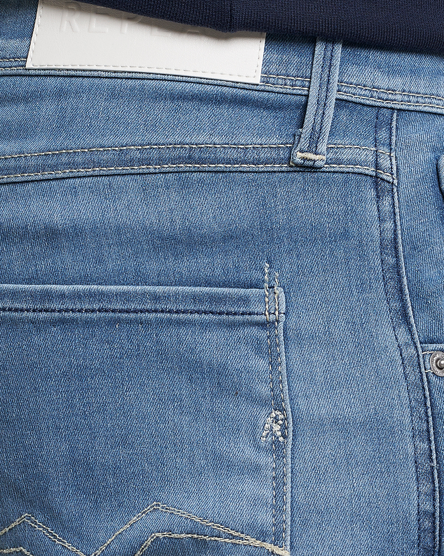 Men | Jeans | Replay | Anbass Hyperflex Recyceled 360 Jeans Medium Blue