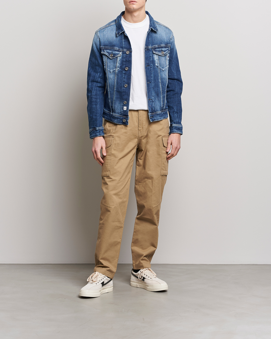 Men | Coats & Jackets | Replay | Vintage 5 Year Wash Denim Jacket Medium Blue