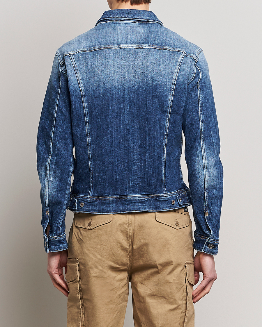 Men | Coats & Jackets | Replay | Vintage 5 Year Wash Denim Jacket Medium Blue